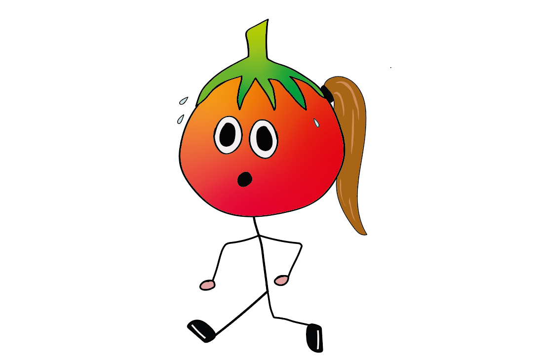 tomato running